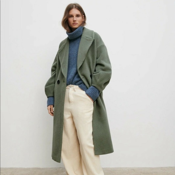 Zara Jackets & Blazers - ZARA Limited Edition Wool Blend Coat